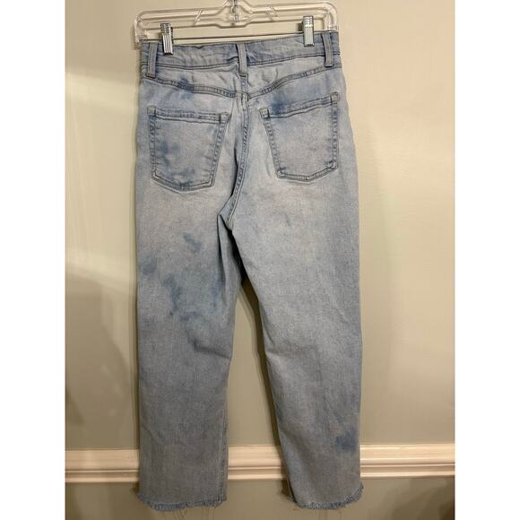 Wild Fable High-Rise Distressed Straight Leg Jeans - Picture 2 of 5